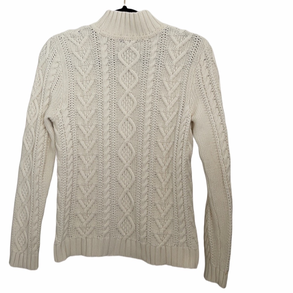 NWOT Ralph Lauren heavy cotton cable knit sweater